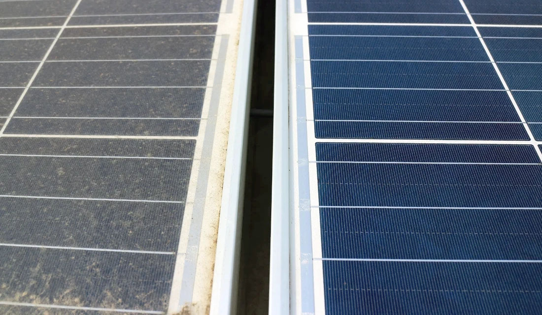 Solar soiling PV dust